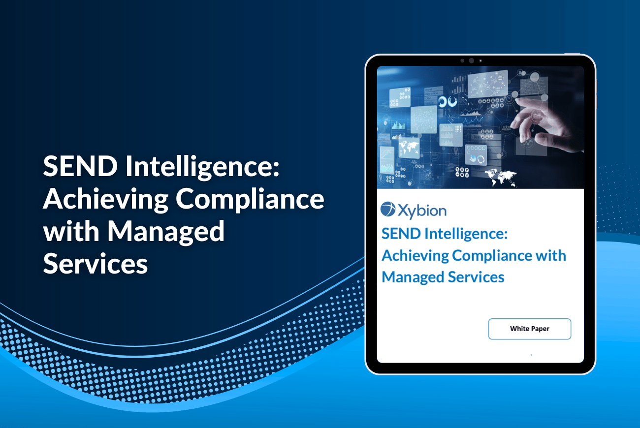 Send Intelligence: Achieving Compliance with Managed Services White paper banner