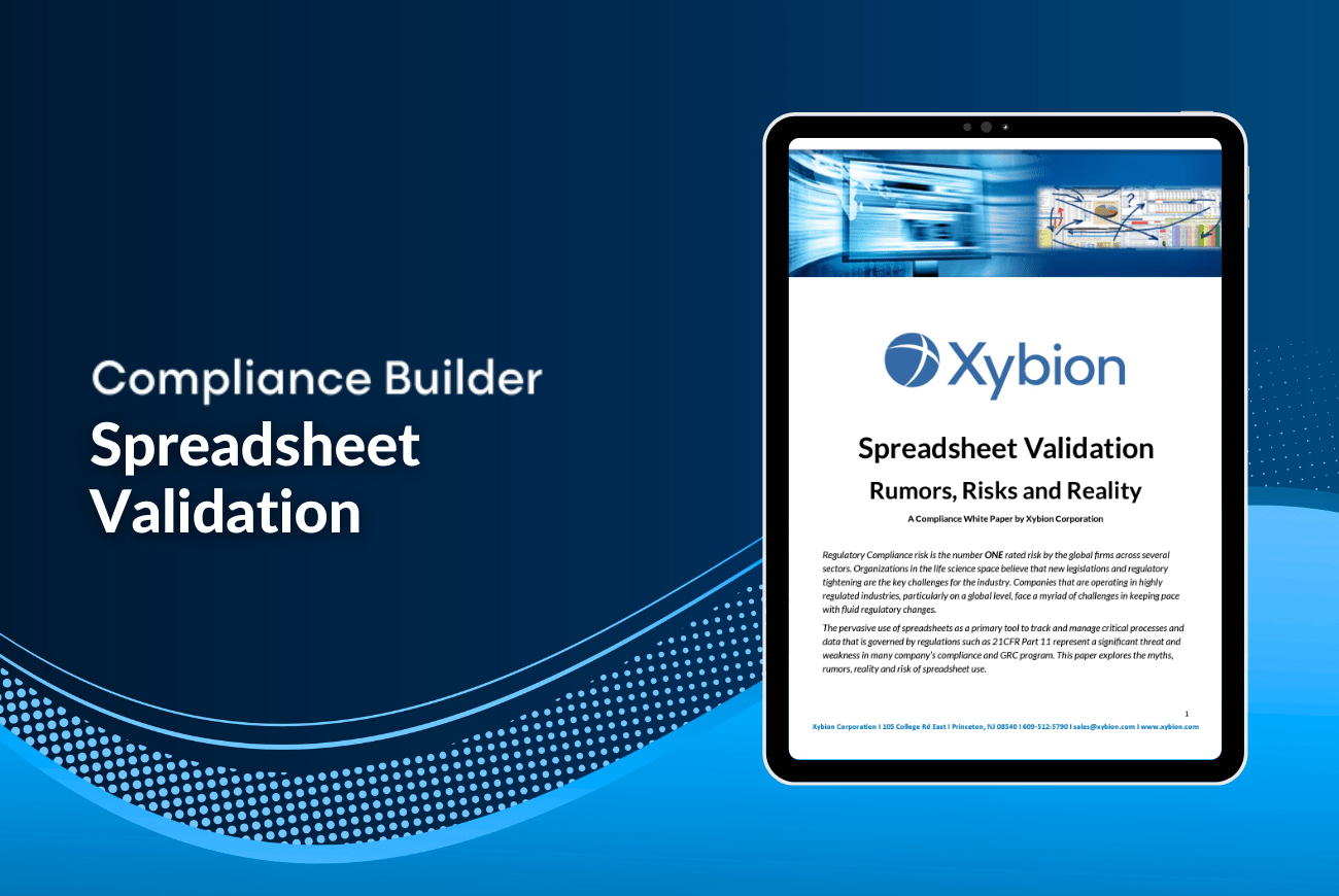 Spreadsheet validation white paper banner