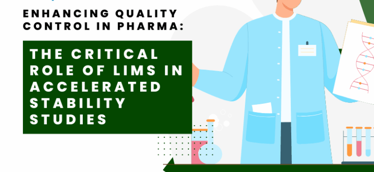 A visual representation highlighting the importance of LIMS in streamlining accelerated stability study processes.